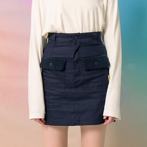 9F Mini Skirt(NAVY)