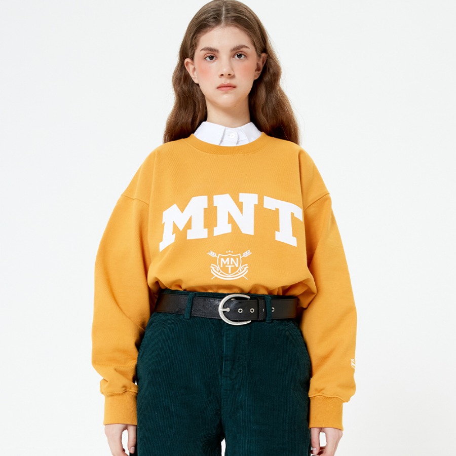 Varsity MNT Heavy Sweatshirt(MUSTARD)