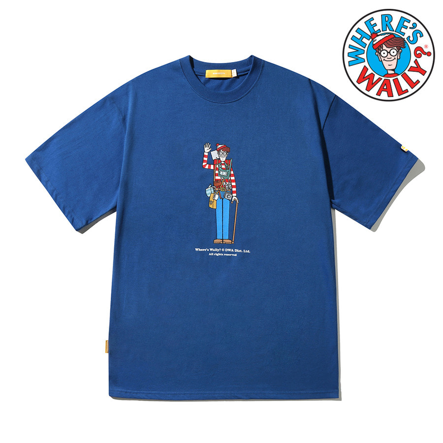 [MNBTH x Where is Wally?] Wally T-shirt(CLASSIC BLUE)